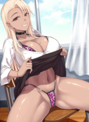 ถึงสลบก็ไม่หยุด [Ijimaya (Ijima Yuu)] Kasshoku Gal GyakuRa Suikan อ่านมังงะ